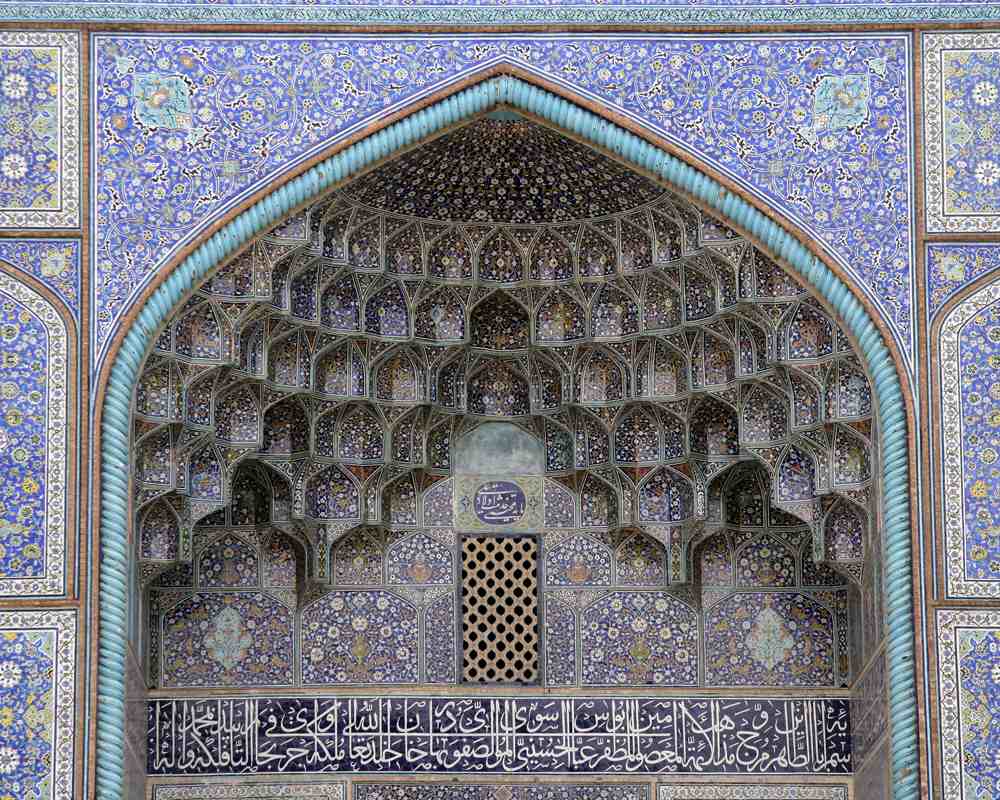 Fayencen im Iran 3