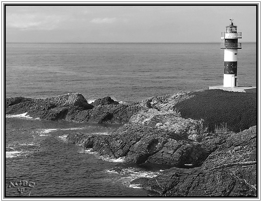 FB B&W Challenge 2/5: Faro de Ribadeo (Galicia)