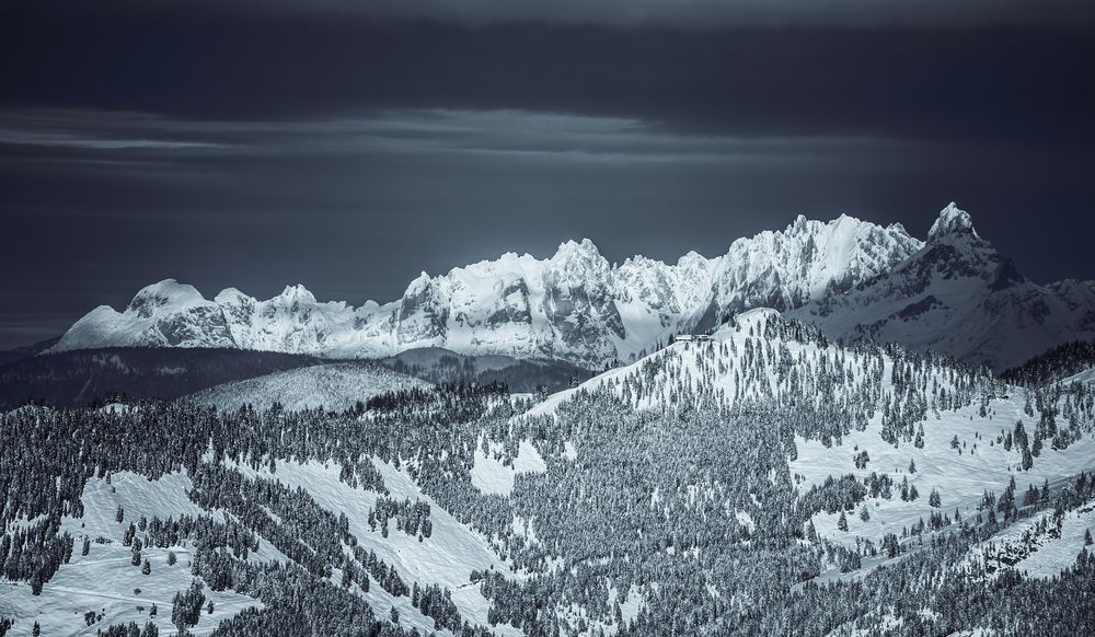 Blick auf die Höllwand von Martin Gebhardt