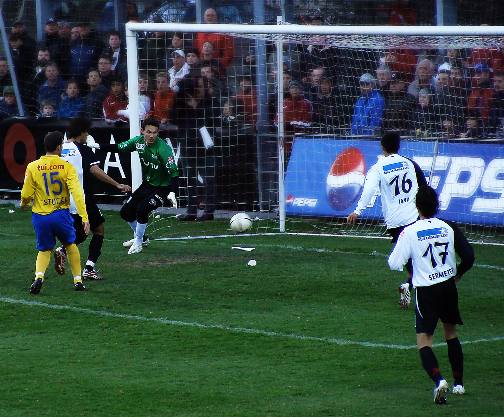 FC Aarau - FC Zürich - Siegestreffer