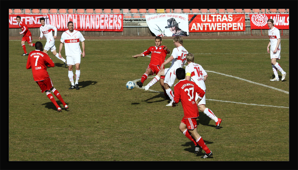 FC Bayern Amateure im Grünwalder Stadion