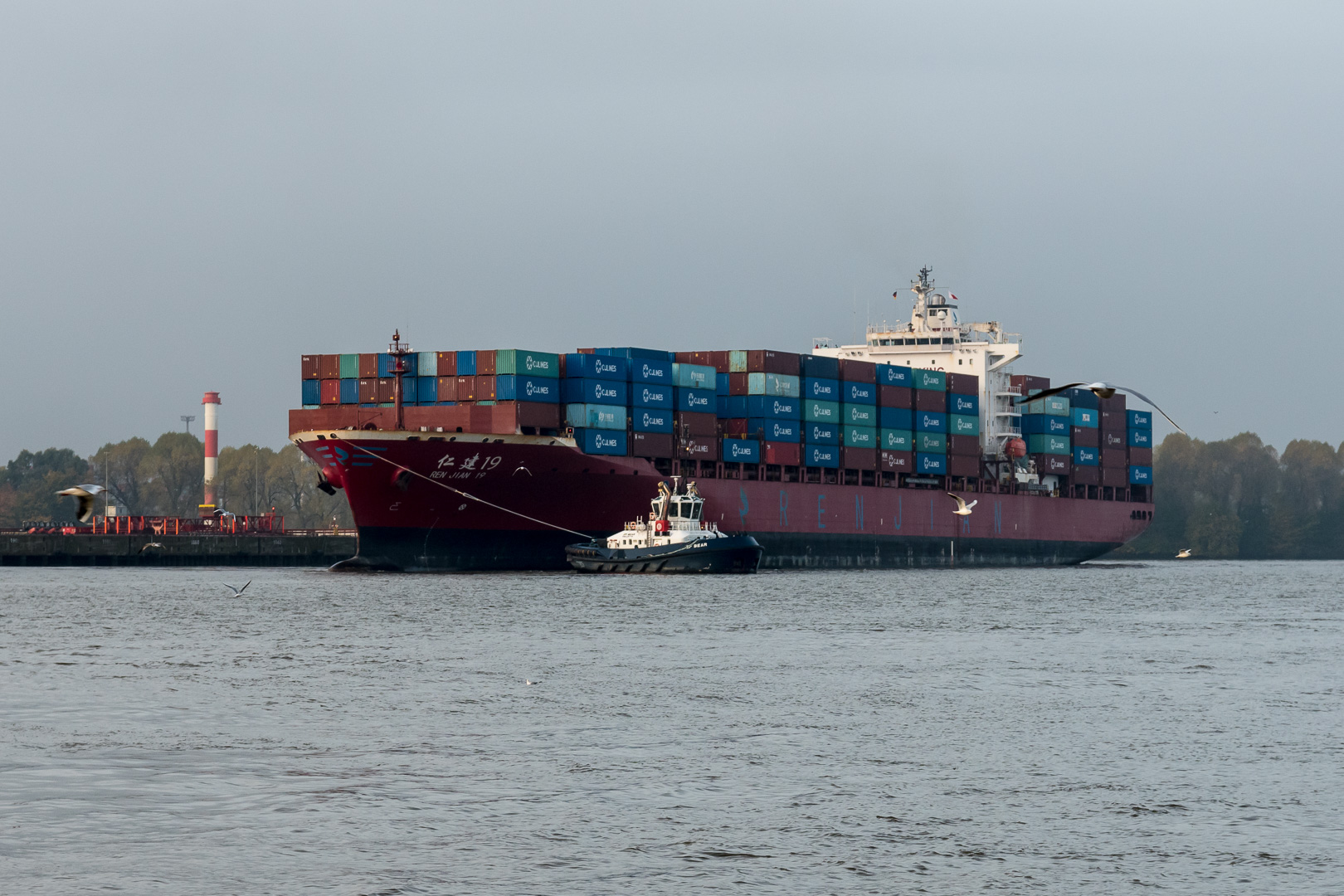 FC Fototour auf der Barkasse Suhr & Cons. 2 durch den Hamburger Hafen