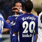 FC Schalke 04 Spieler Kuranyi bekommt eine Munddusche....