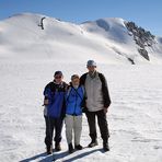 FC Treff auf dem Breithorngletscher