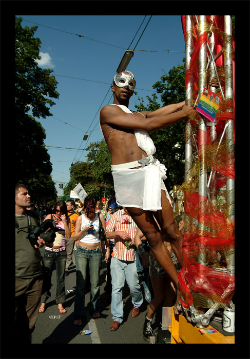 fc-treffen auf der regenbogenparade 2004