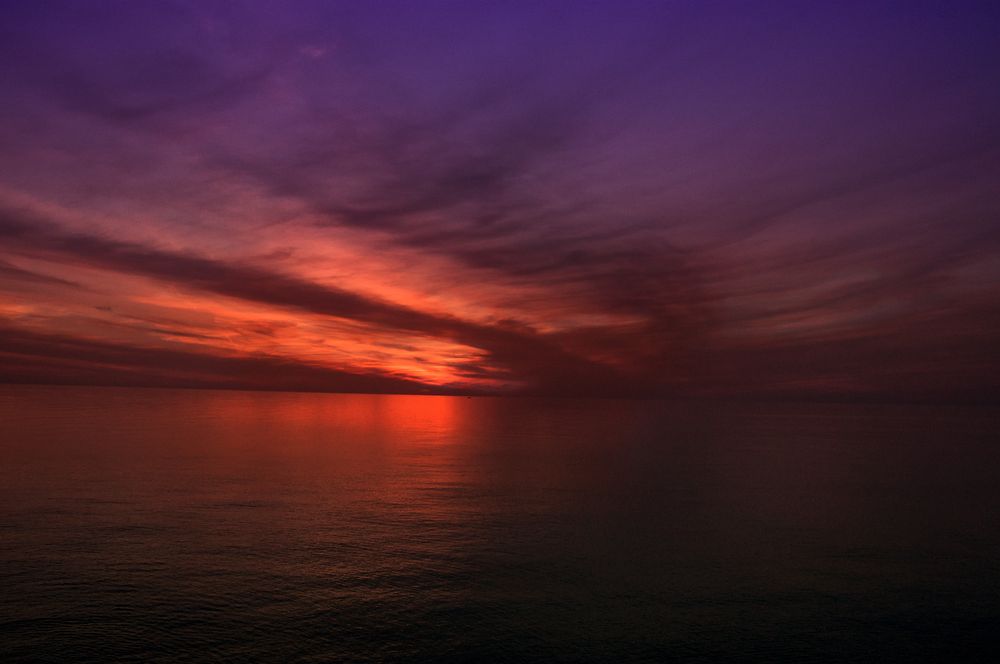 Rojo atardecer von Carmeta 