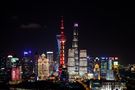 Pudong by night by Bobby Beinhardt