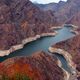 Stausee im Gebirge auf Gran Canaria