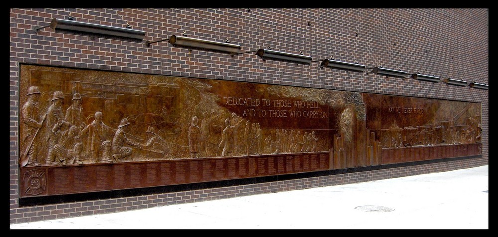 FDNY 9-11-01 Memorial Wall...