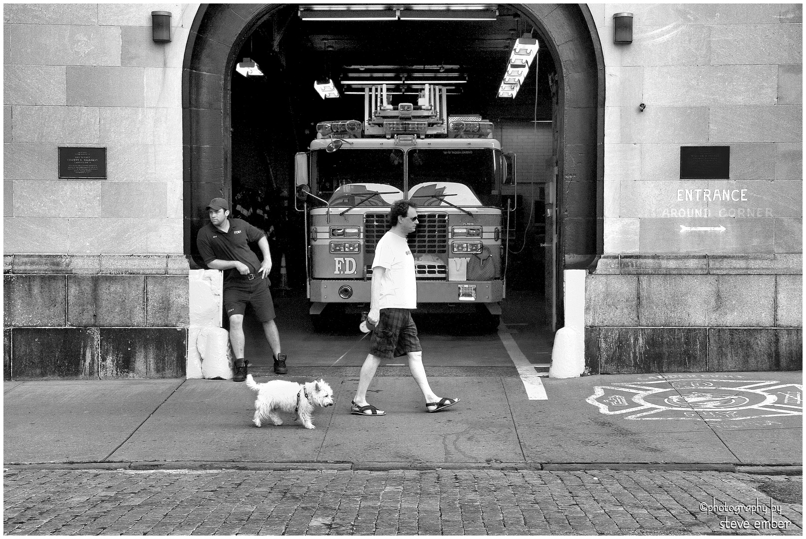 F.D.N.Y. Hook and Ladder No. 8 - A Tribeca Moment