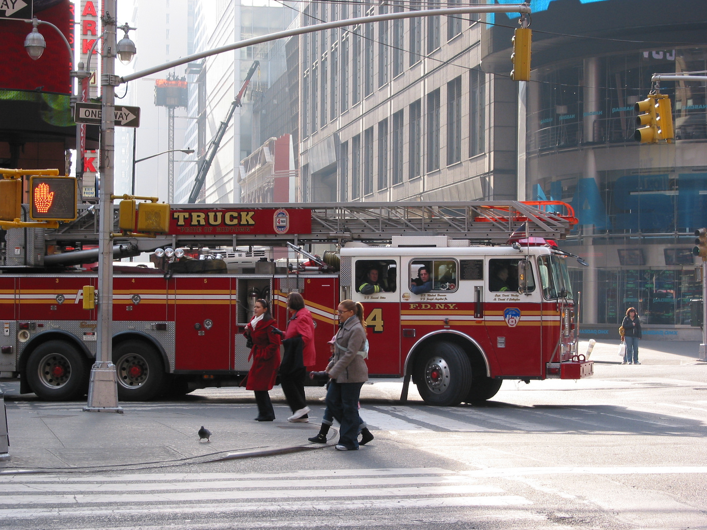 FDNY in den Straßen von New York