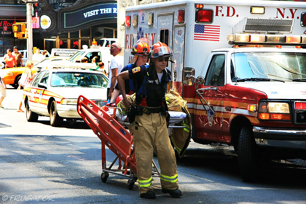 "FDNY Paramedics / EMT´s"... Foto & Bild north america, united states