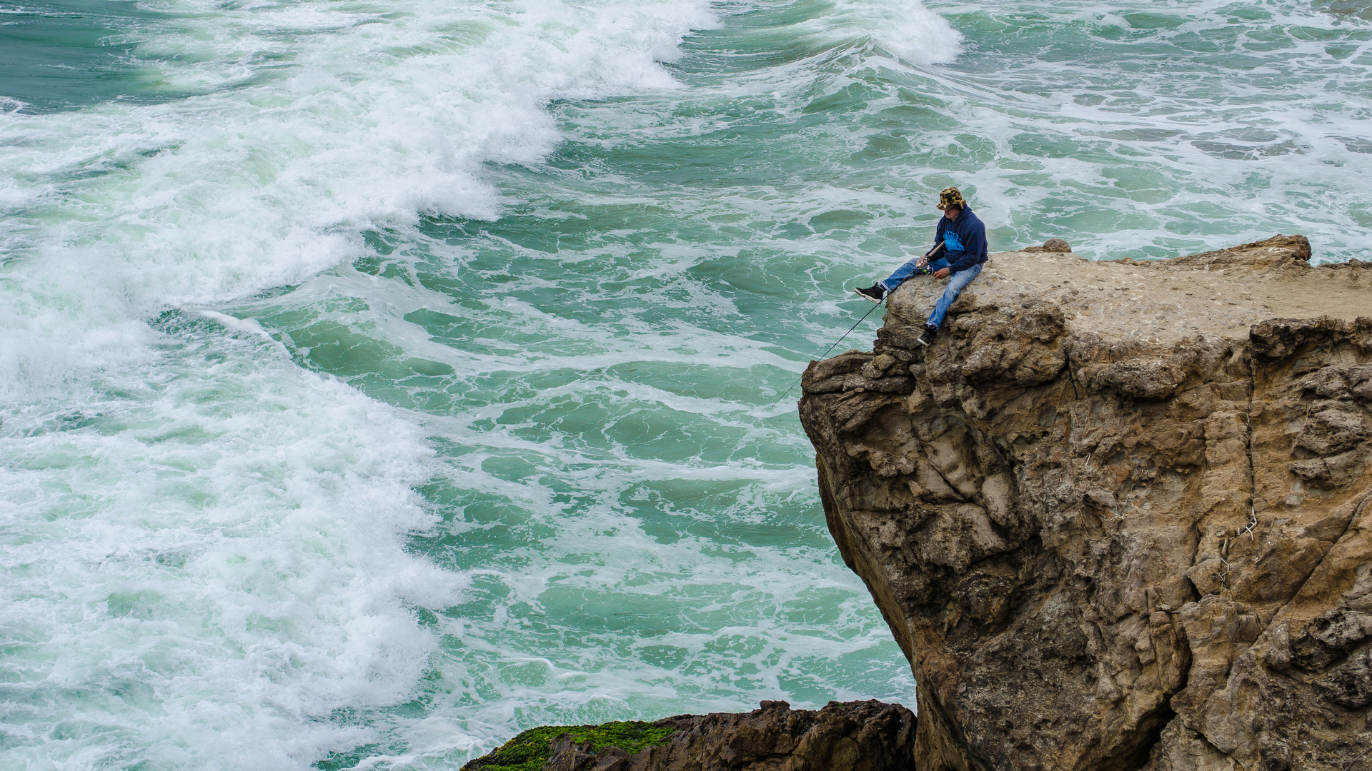 fearless fisherman :-]