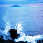 ***Fearless Fisherman at the foot of Mt. Krakatau***