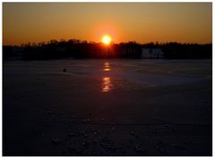 Februar-Abend am Untreusee