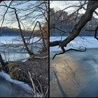 Februar am Gottower See (3D X-view stereo)