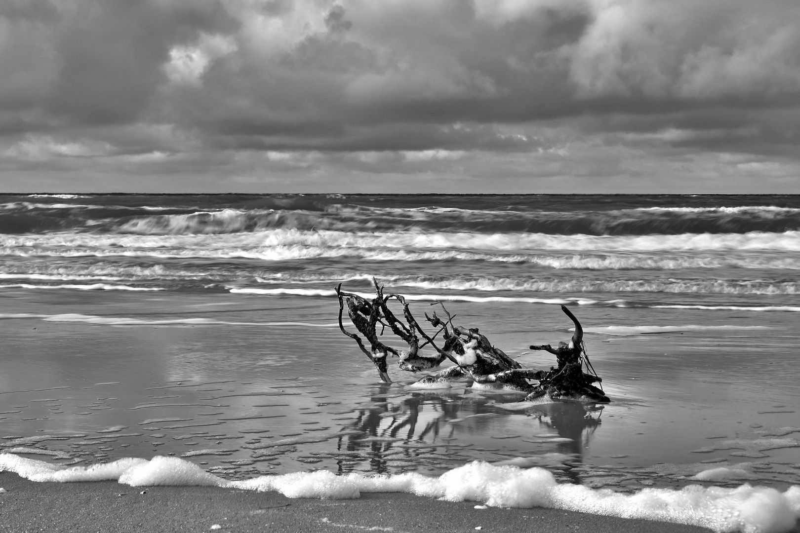 Februar am Weststrand