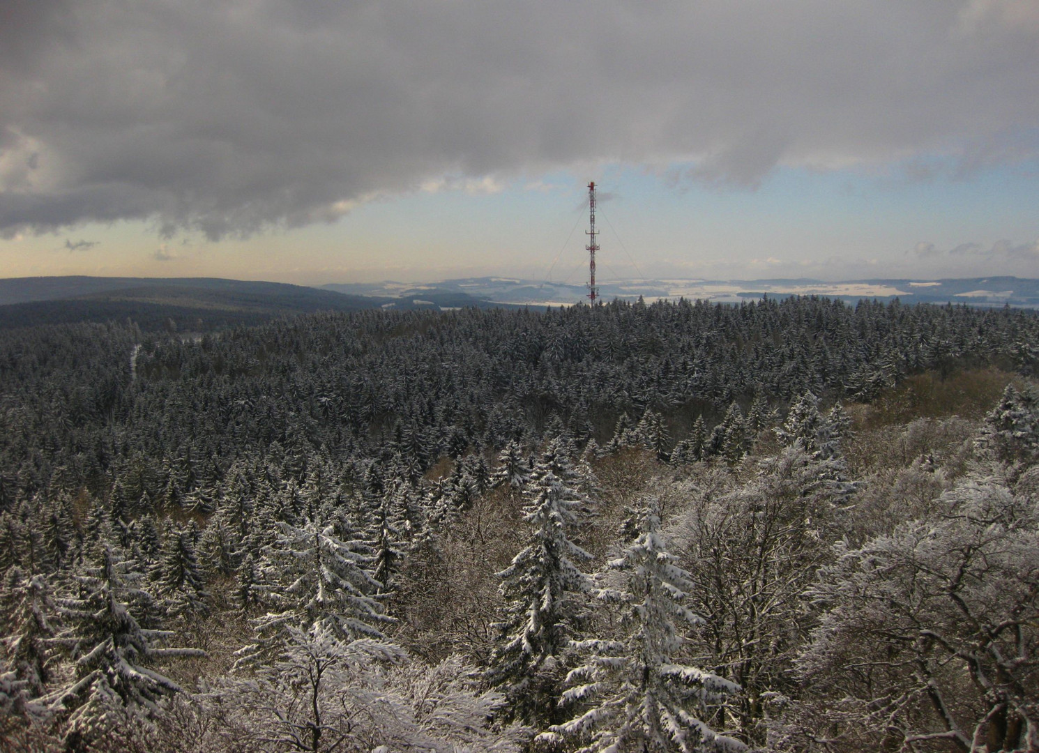 Februar auf dem Waldstein