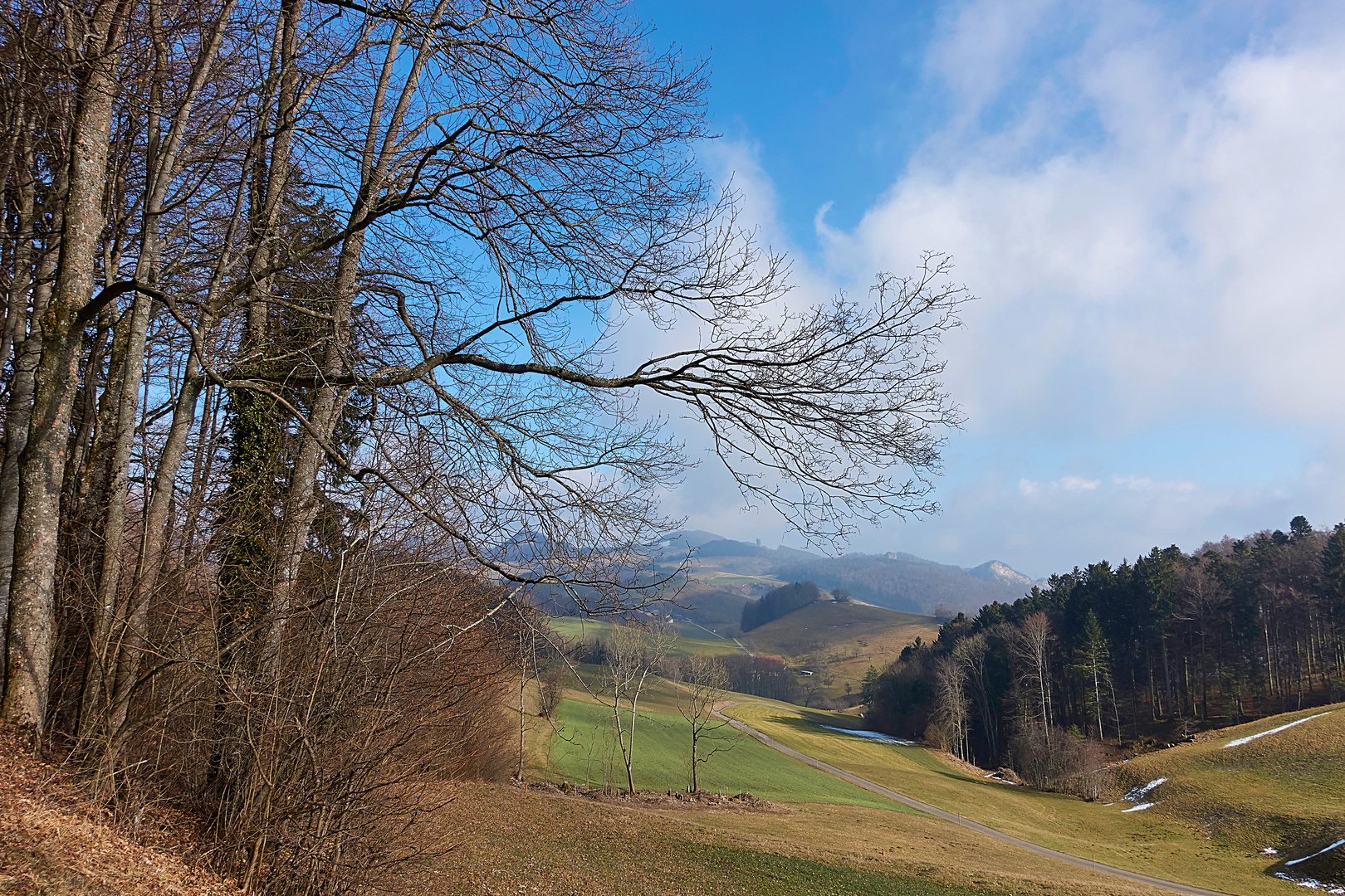 Februarhimmel