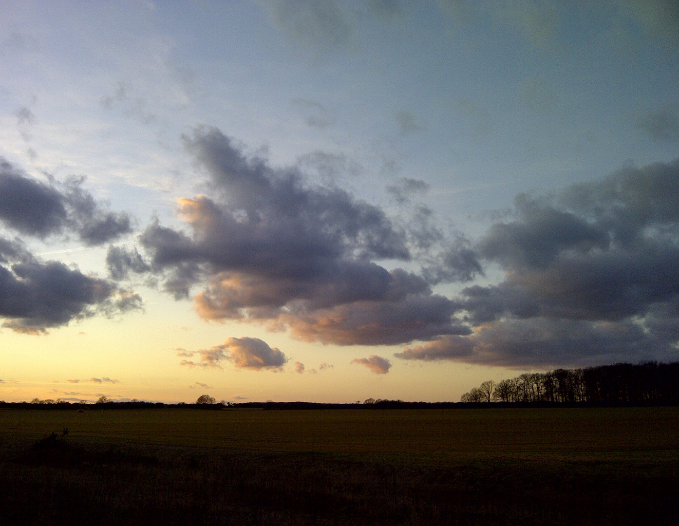 Februarhimmel