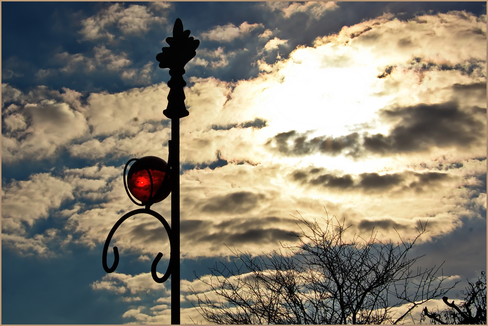 Februarhimmel