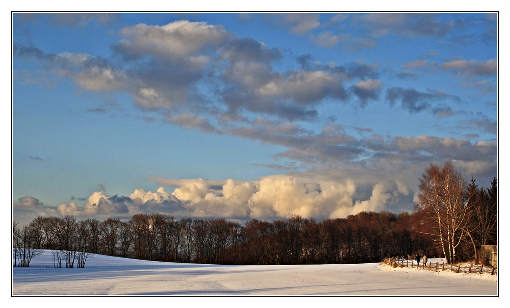 Februarhimmel