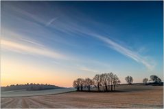 Februarmorgen im Kraichgau