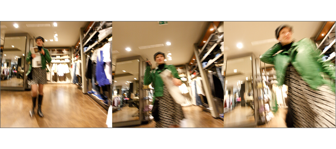 February, 12th in 2009: Afternoon shopping