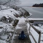 February in the harbour