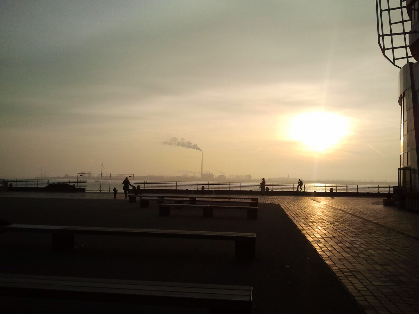 February moment in Bremerhaven