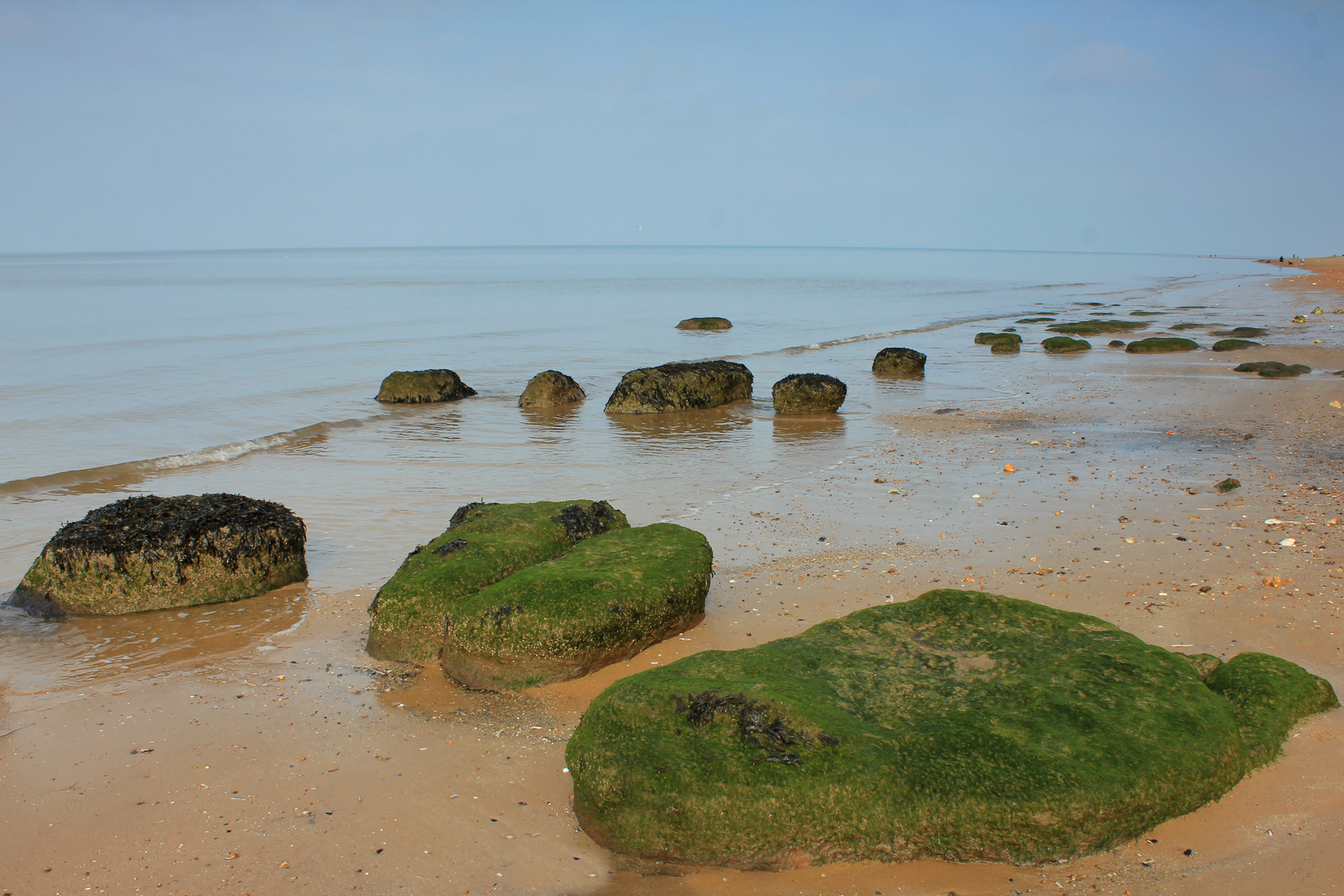 February Sun, Sand and Sea.