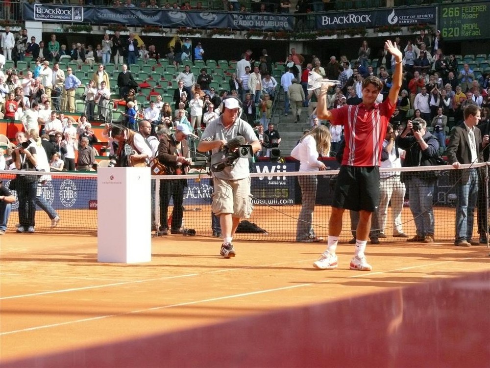 Federers 4. Turniersieg am Hamburger Rothenbaum