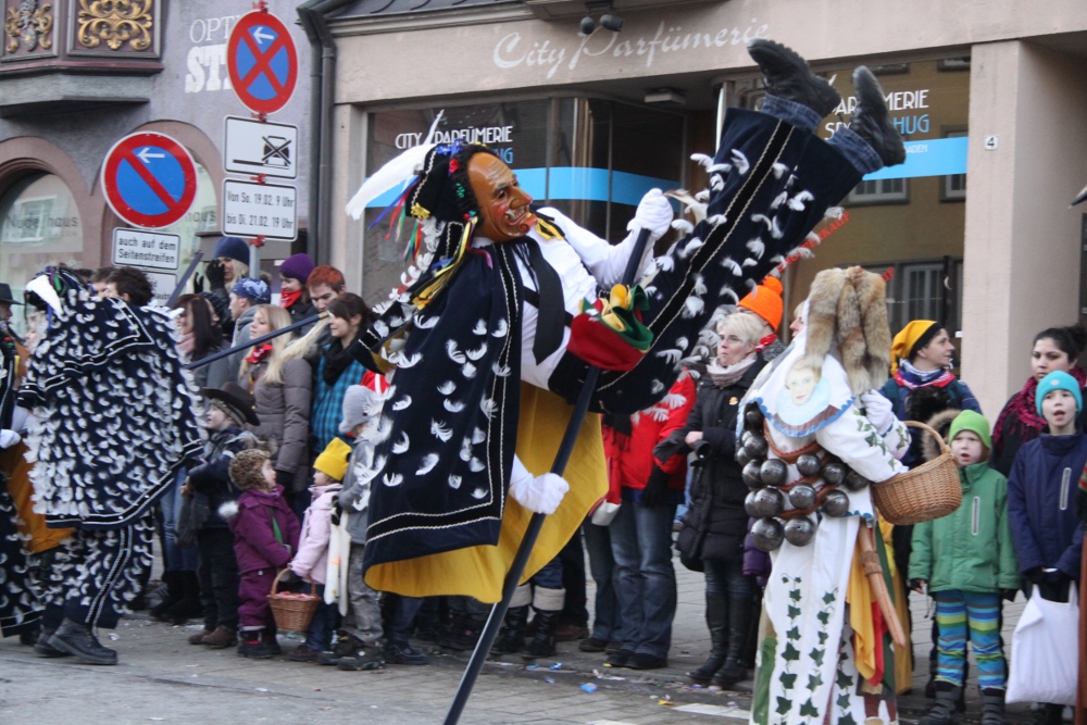 Federhannes beim Sprung