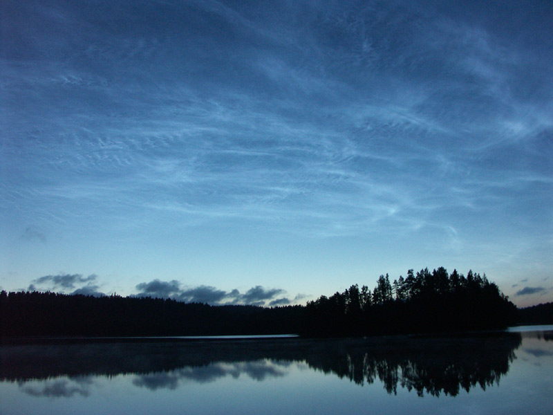 Federn am Himmel