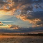 Federsee mit Wolkenstimmung