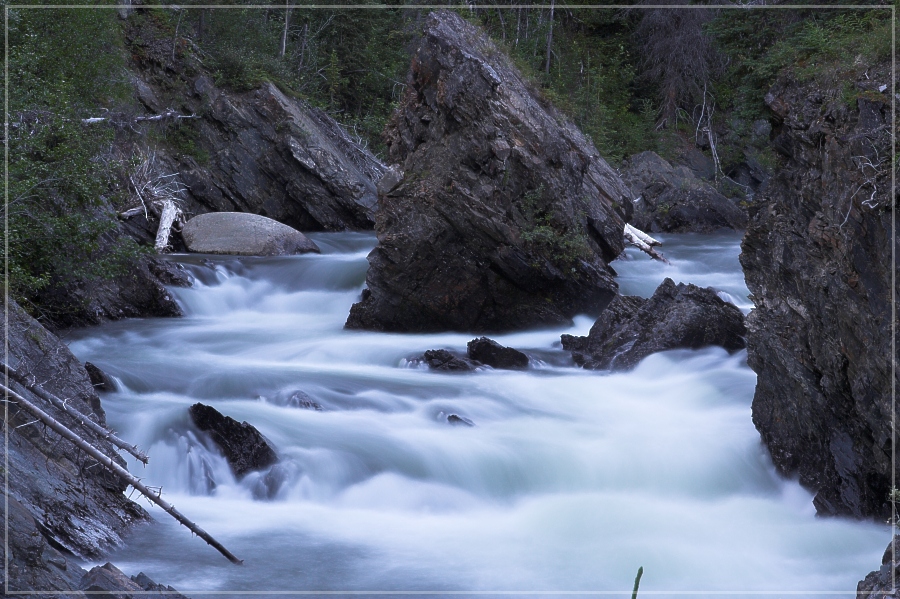 Feel the energy of rushing water masses!