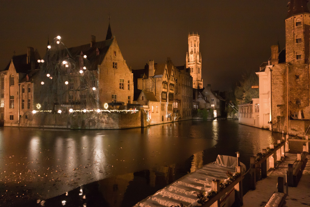 féerie de Bruges la nuit