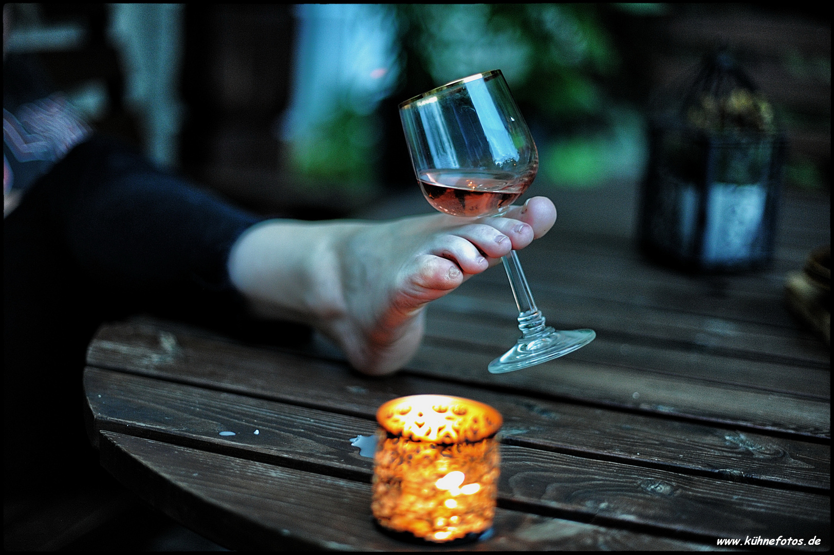 Feetporn im Restlicht