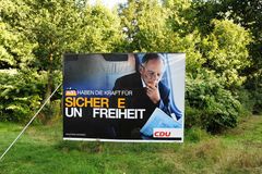 Fehlende Buchstaben im Wahlkampf