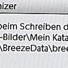 Fehlermeltung bei Datensicherung