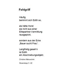 Fehlgriff BS 3 - 22