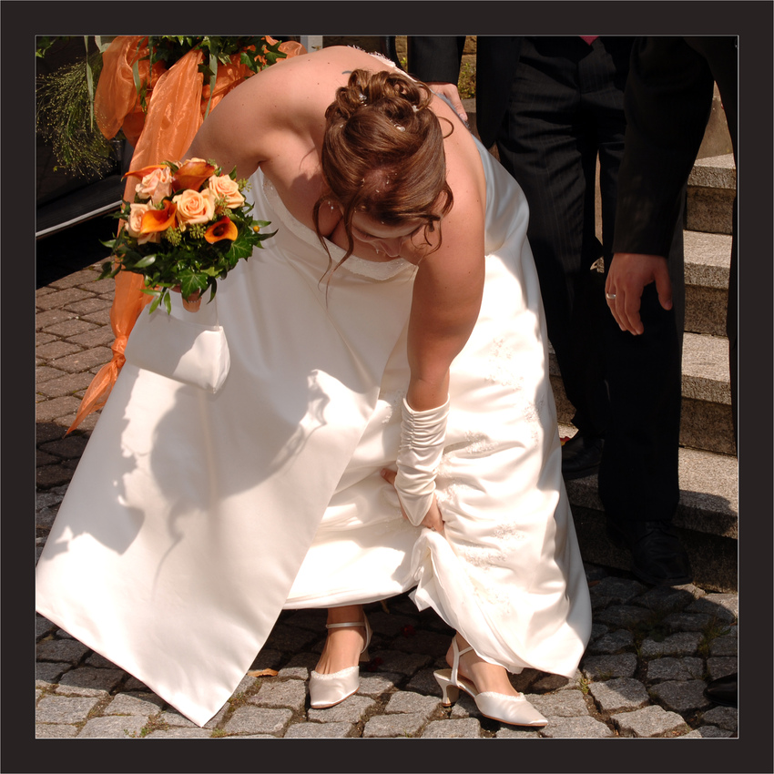 Fehltritt der Braut (Hochzeitspaparazzo)