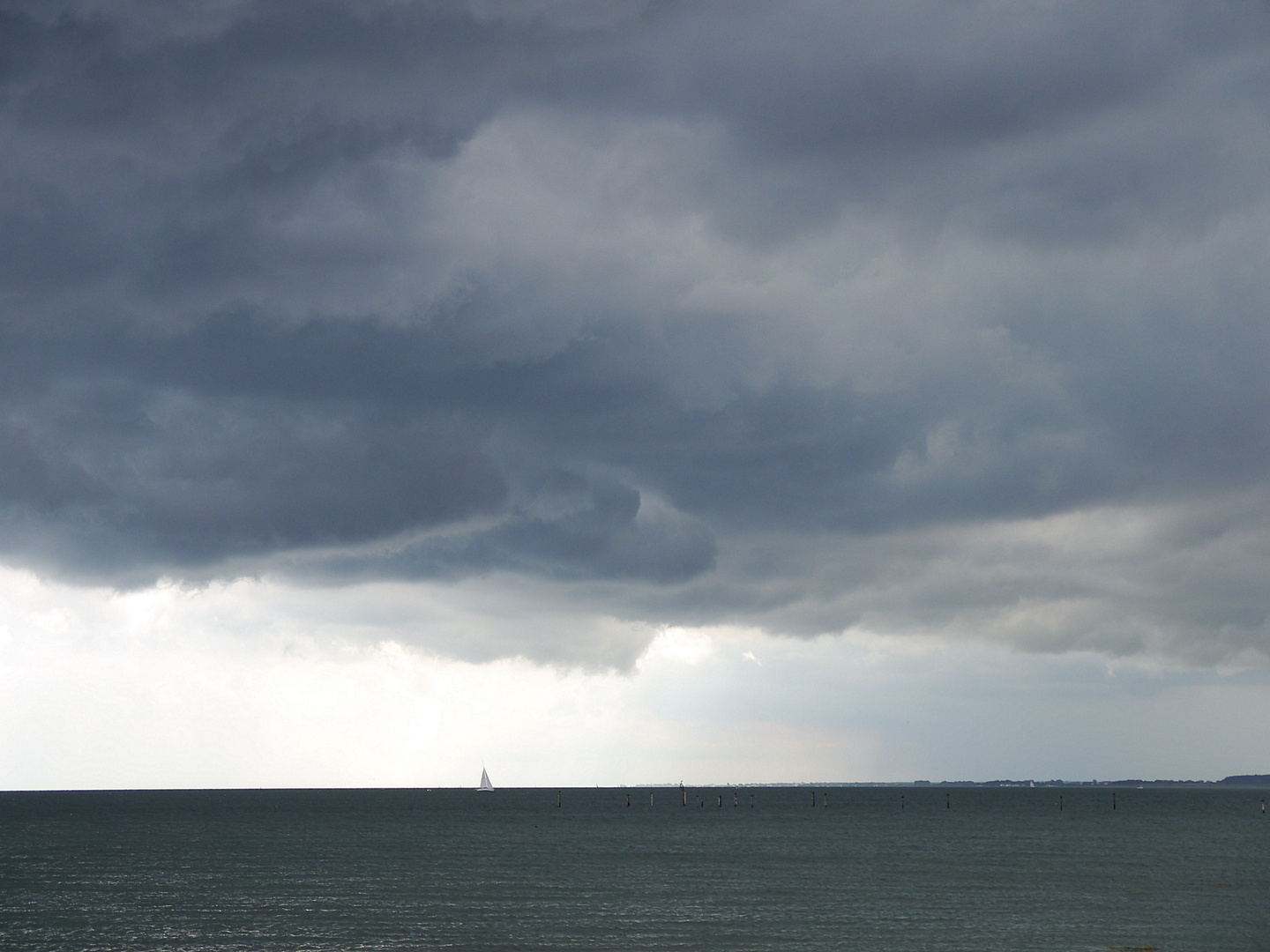 Fehmarn 7 Schwarzer Himmel und schwarzes Meer