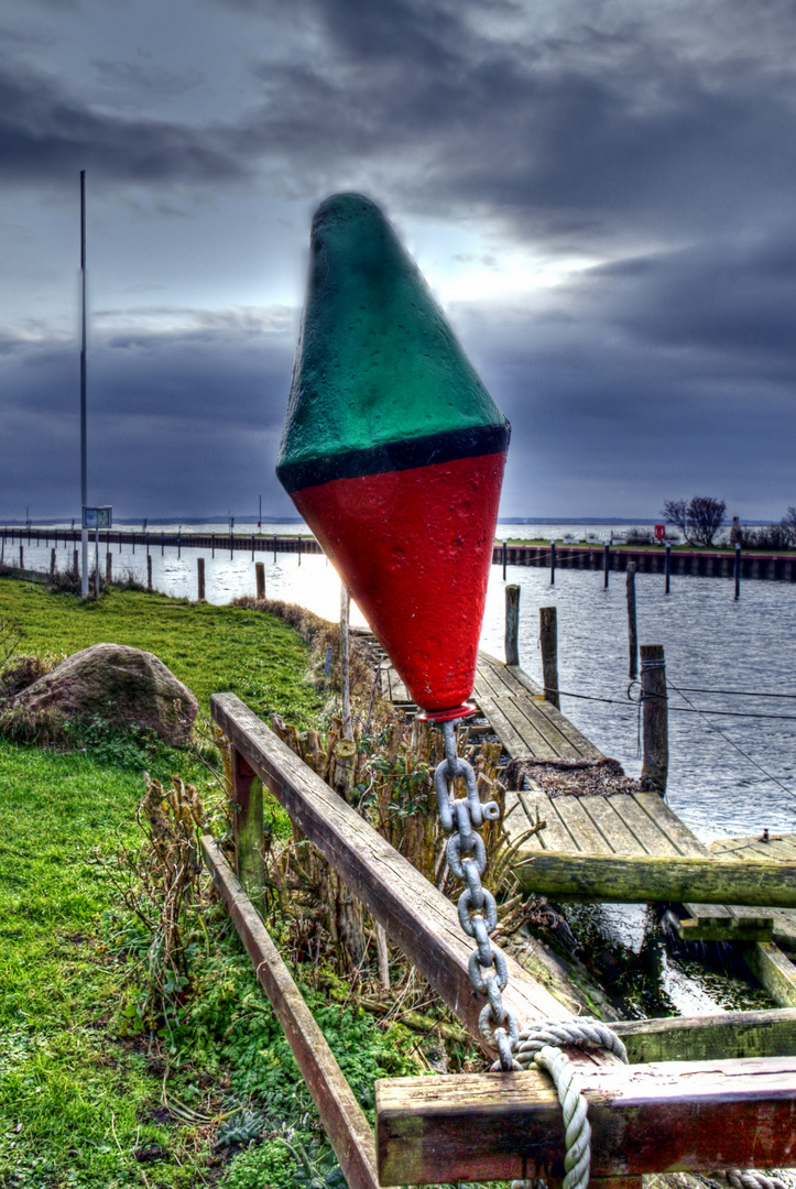 Fehmarn-Orth Hafen Winter