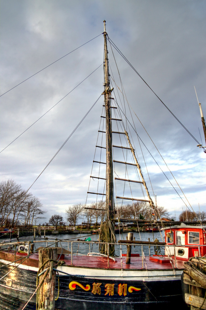 Fehmarn-Orth Hafen Winter V