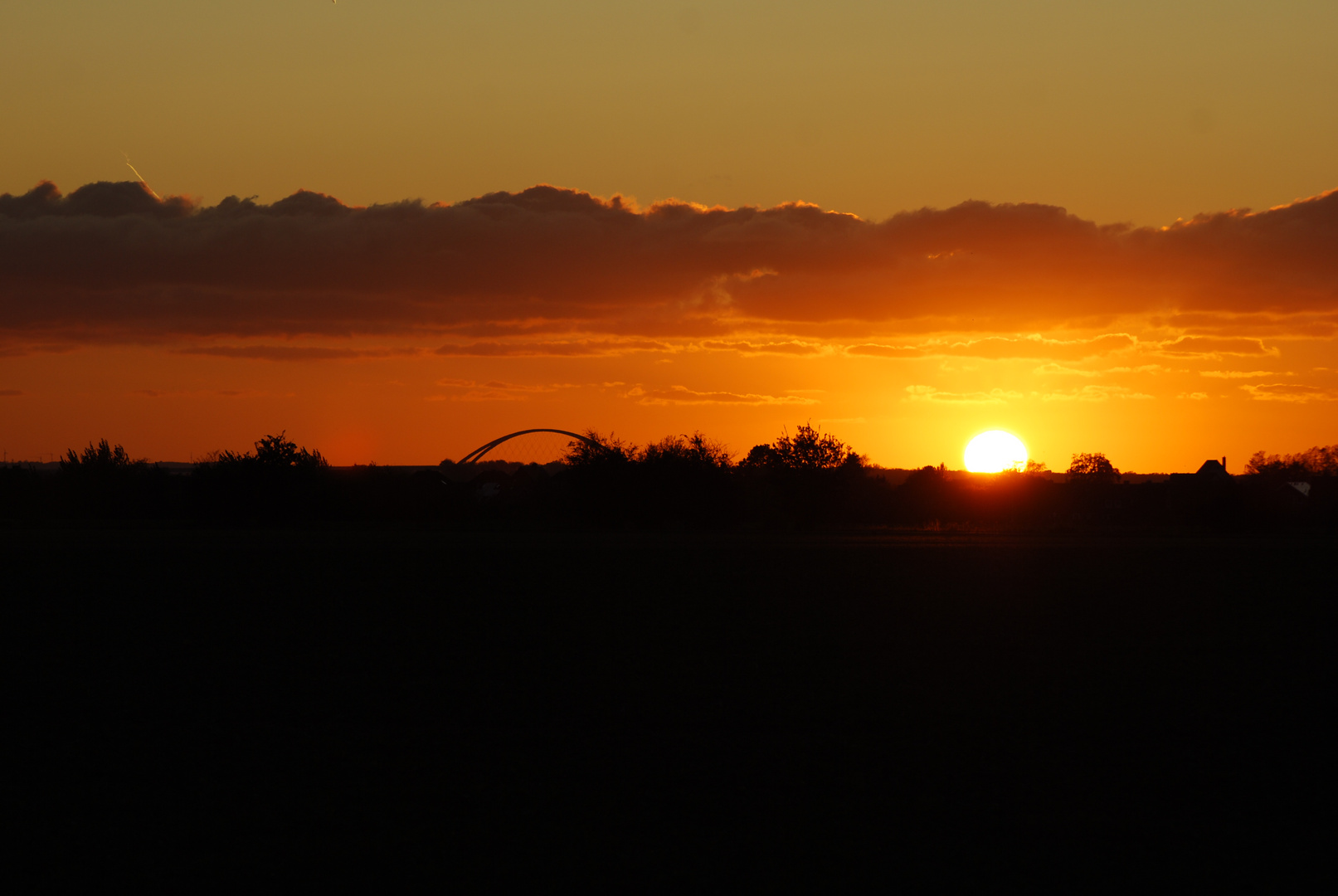 Fehmarn Sahrensdorf Sonnenuntergang