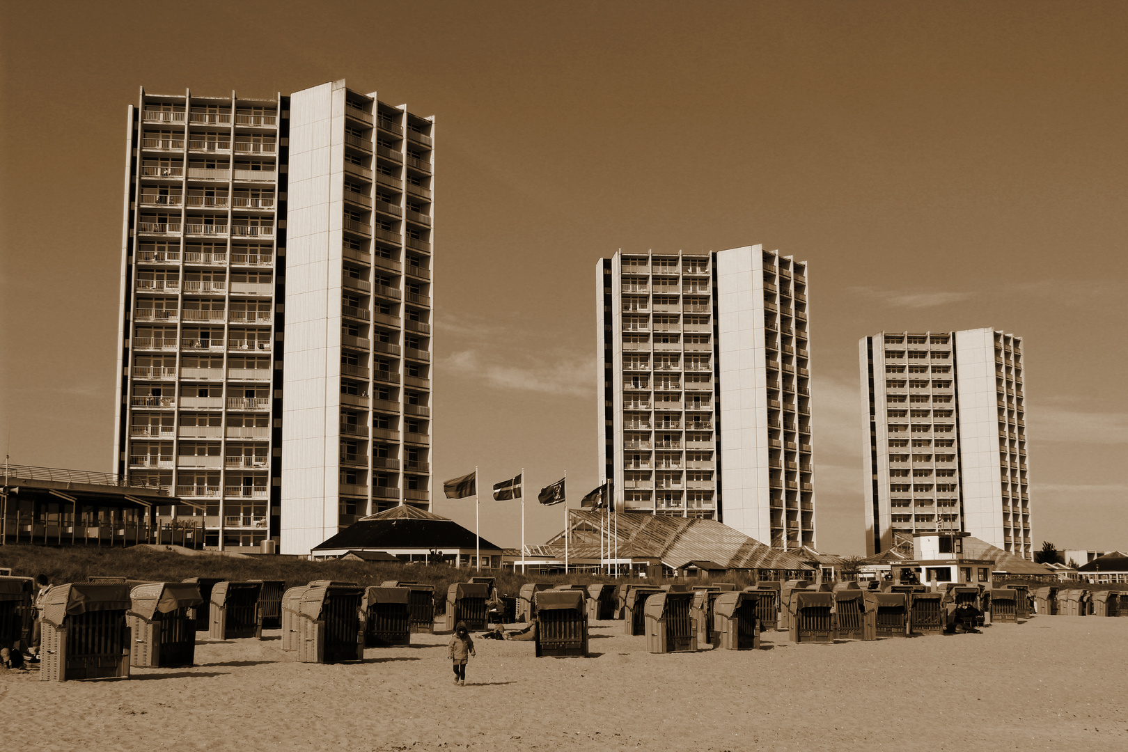 Fehmarn - Südstrand Hotel - Sepia