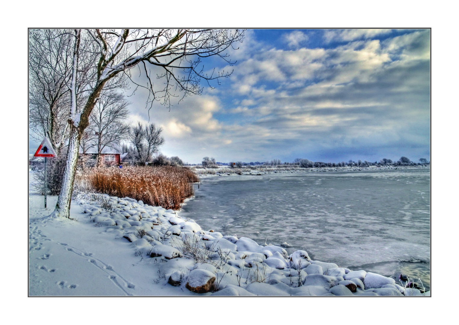 Fehmarn Winter Ufer 1