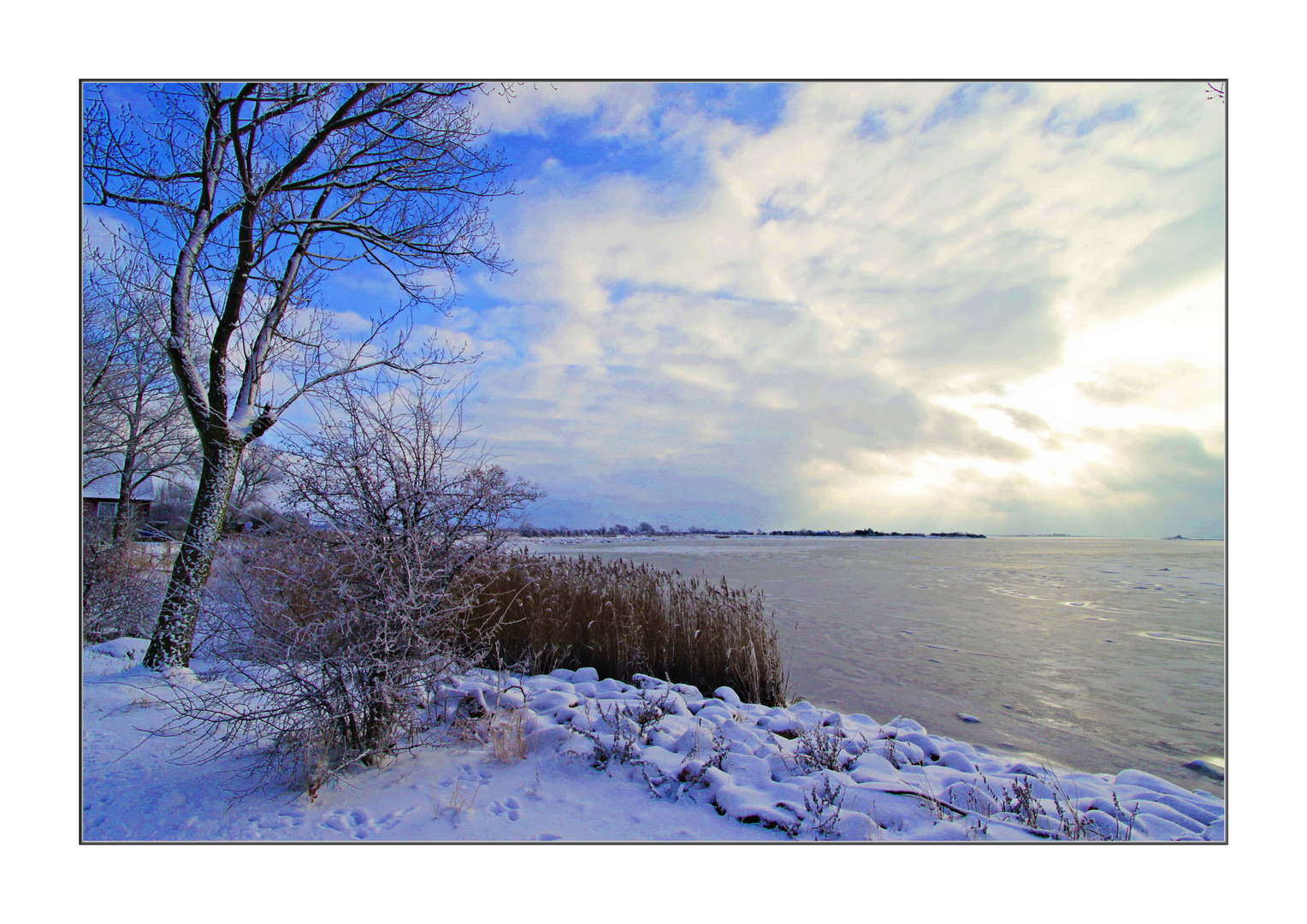 Fehmarn Winter Ufer 2