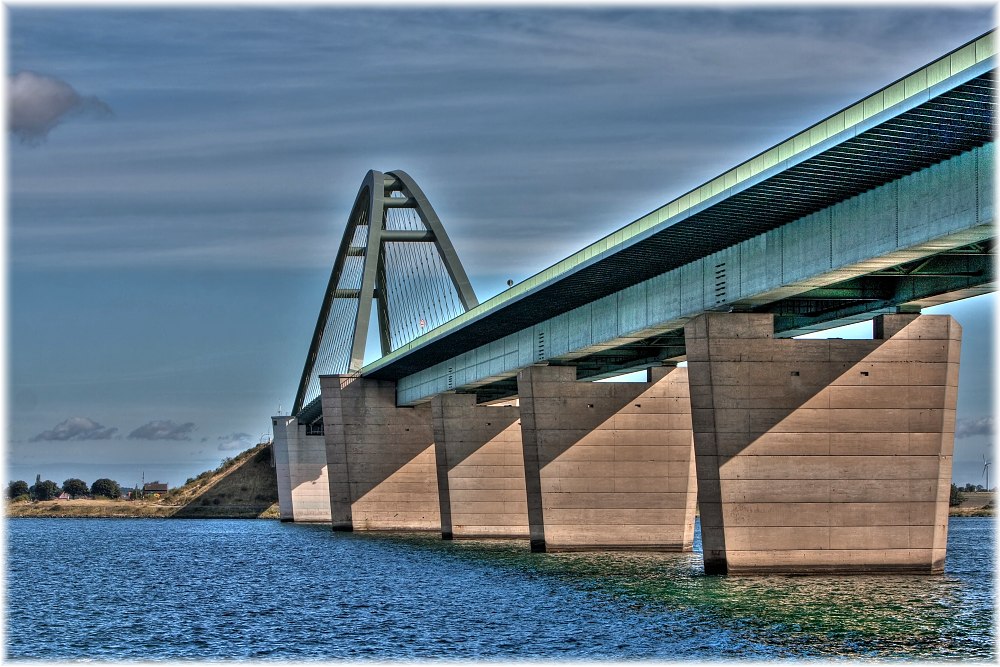 Fehmarnsund-Brücke...